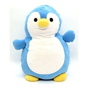 Squishmallow Hug Mees 26" Puff The Blue Penguin Large Jumbo Soft Plush